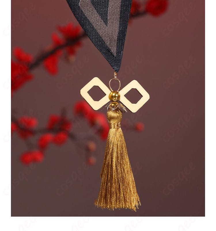 スカートの後ろの装飾ディテール – フータオ(胡桃) コスプレ衣装