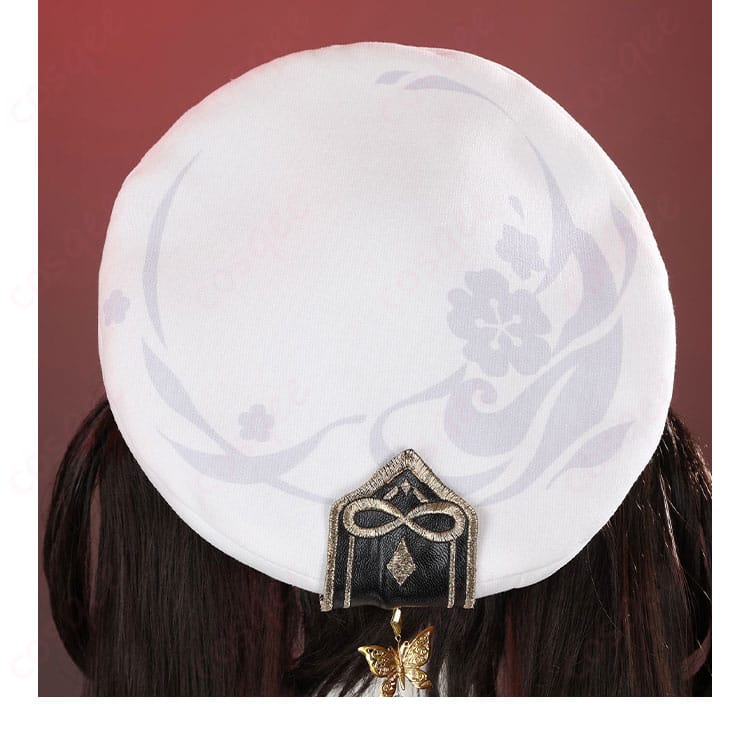 囲巾の花の装飾ディテール – フータオ(胡桃) コスプレ衣装