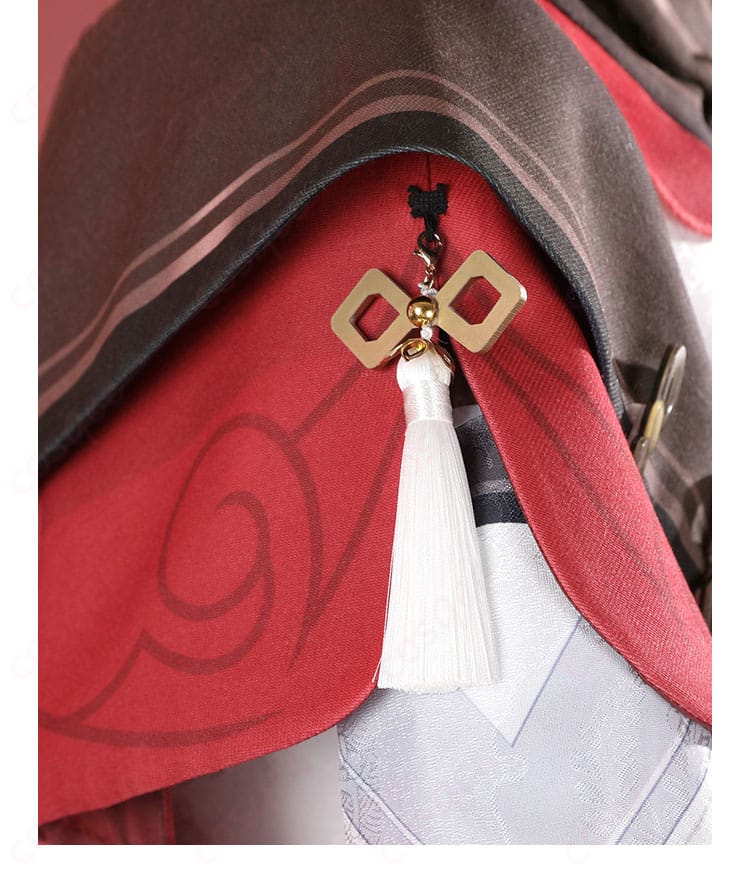 肩の装飾ディテール – フータオ(胡桃) コスプレ衣装