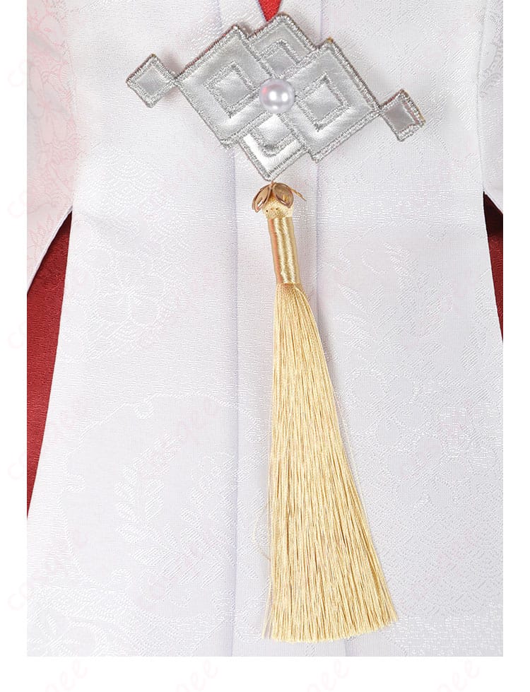 ストッキングとブーツの装飾ディテール – フータオ(胡桃) コスプレ衣装