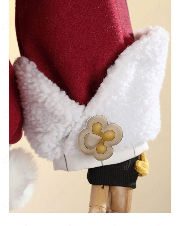 「原神 香菱(シャンリン)」コスプレ衣装の袖口の装飾細部。細かいデザインがアクセントになっている。