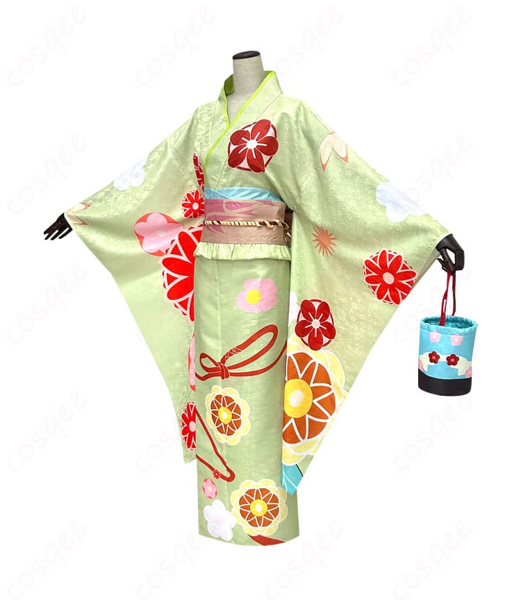 商品側面画像 - 佐倉双葉のコスプレ衣装の側面ビュー、精密なディテール