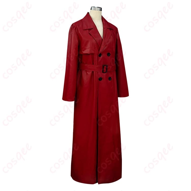 文字化化 赤い傘の男 ロングコート系コスプレ｜ミステリアスに決まる一着 - 2枚目の画像