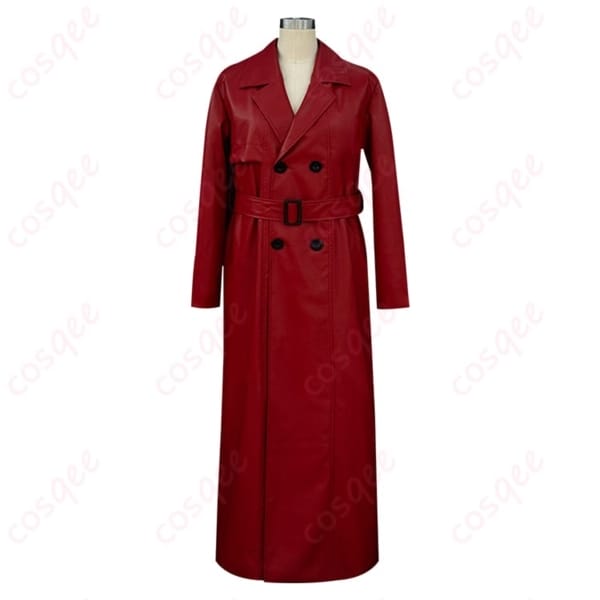 文字化化 赤い傘の男 ロングコート系コスプレ｜ミステリアスに決まる一着