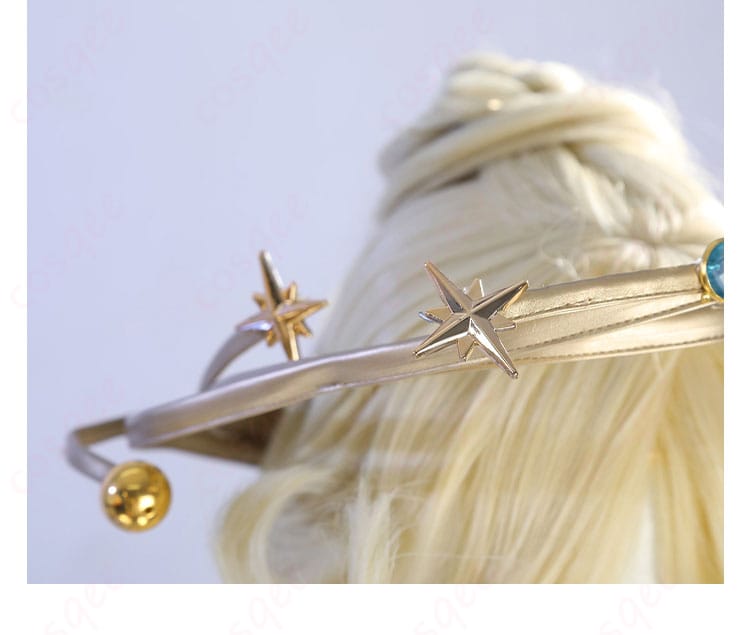 セット内容を示す画像。コスプレ衣装に含まれる全てのアイテムを確認できます。