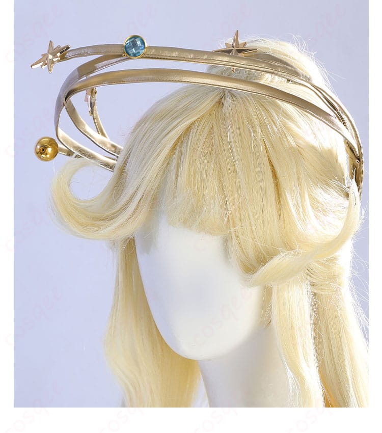 ヘアアクセサリー装飾の細部画像。精密な装飾が施されたヘアアクセサリー。