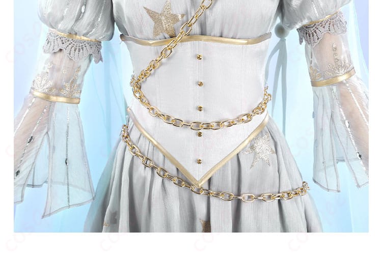 腰周りの装飾細部画像。腰に装飾されたデザインがキャラクターの雰囲気を引き立てます。