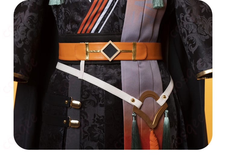 腰帯装飾の詳細 – あんさんぶるスターズ!! 伏見弓弦 コスプレ衣装の腰帯装飾のデザイン詳細。