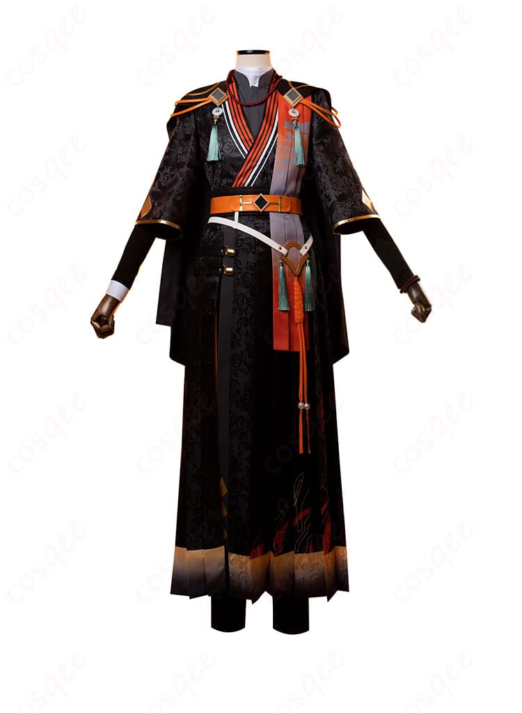 商品正面図 – あんさんぶるスターズ!! 伏見弓弦 コスプレ衣装の正面の詳細画像。