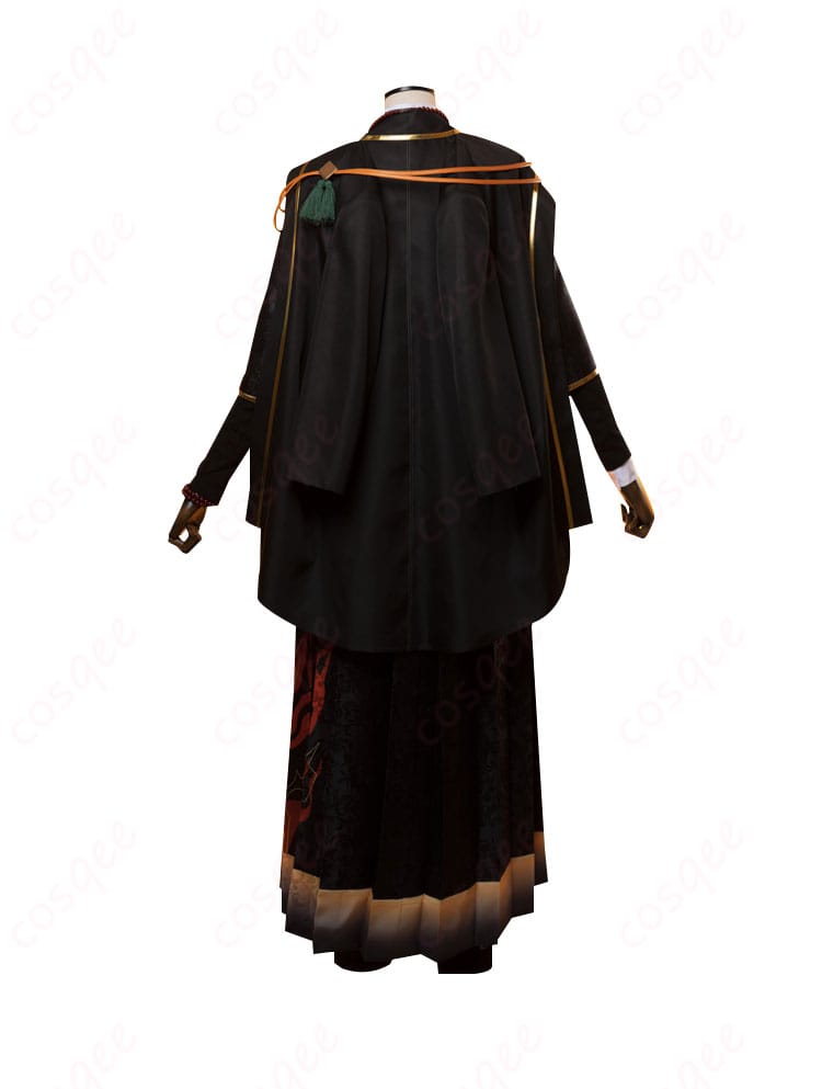 商品背面図 – あんさんぶるスターズ!! 伏見弓弦 コスプレ衣装の背面画像。