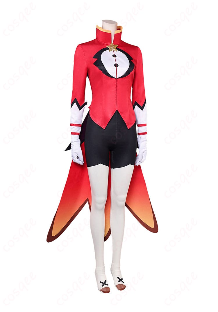 商品右側面のコスプレ衣装の画像。高再現度のデザインとディテールをご確認ください。