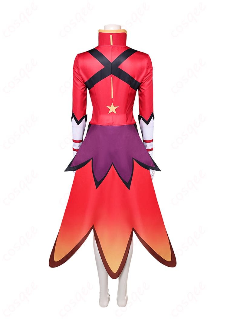 商品背面のコスプレ衣装の画像。背面のディテールと作りの美しさをチェックしましょう。