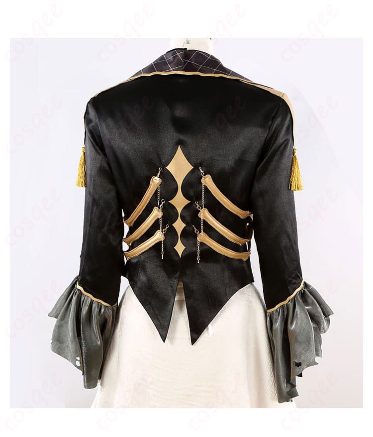 あんさんぶるスターズ!! 朔間凛月 衣装 背面詳細。背面デザインと細部まで忠実に再現された部分をチェック!