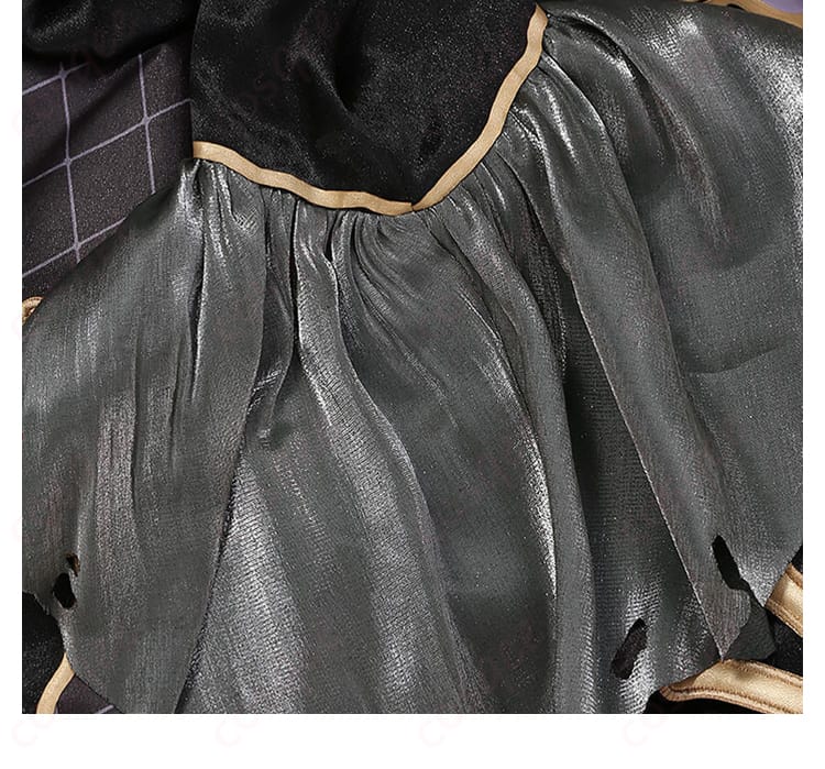 あんさんぶるスターズ!! 朔間凛月 コスプレ衣装 袖口装飾の詳細。美しい仕上がりとディテールにこだわり。