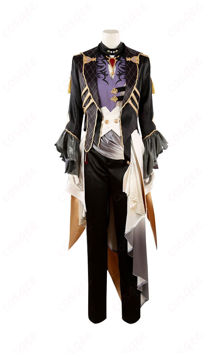 あんさんぶるスターズ!! 朔間凛月 コスプレ衣装 正面写真。衣装の全体像がよくわかる一枚。