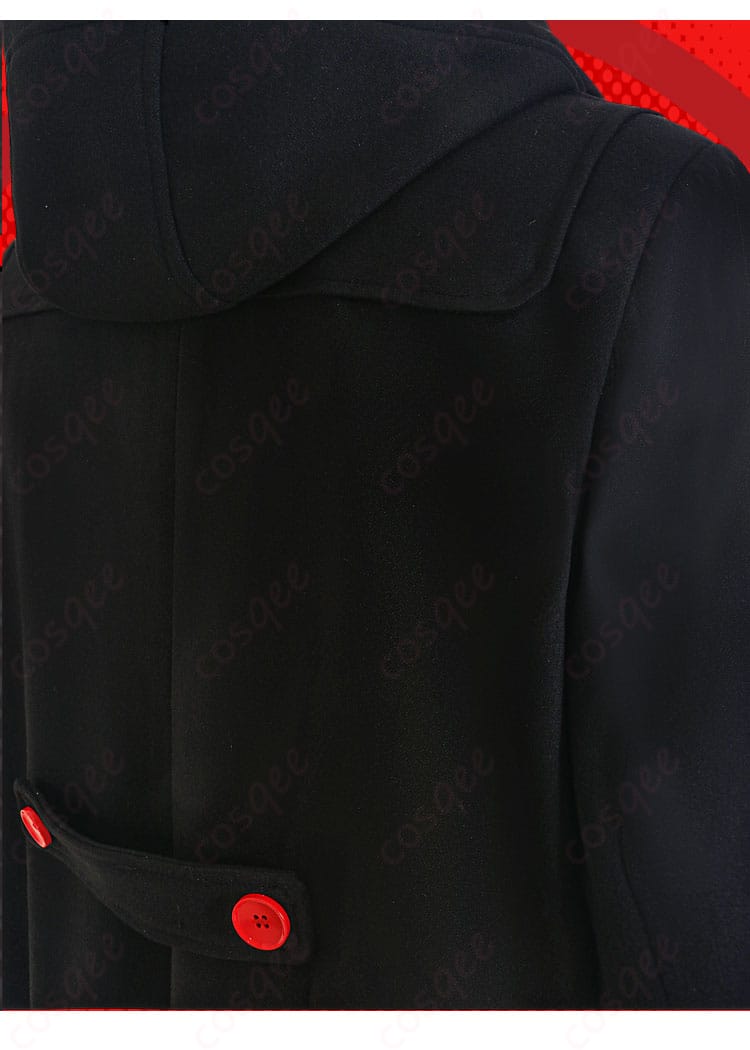 雨宮蓮 冬服コスプレ衣装の背面装飾ディテール画像