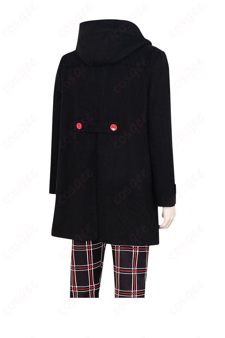 ペルソナ5 雨宮蓮 冬服コスプレ衣装の背面画像