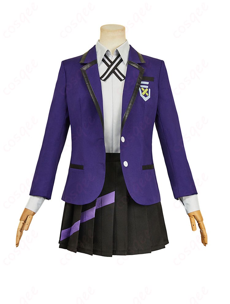 機動戦士ガンダム Gのレコンギスタ ニャアン コスプレ衣装 正面画像、キャラクターの忠実再現、コスプレ衣装の全体像が見えます。