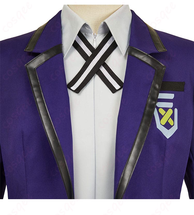 機動戦士ガンダム Gのレコンギスタ ニャアン コスプレ衣装 衣服の襟装飾の細部、コスプレ衣装の魅力的なディテールが確認できます。