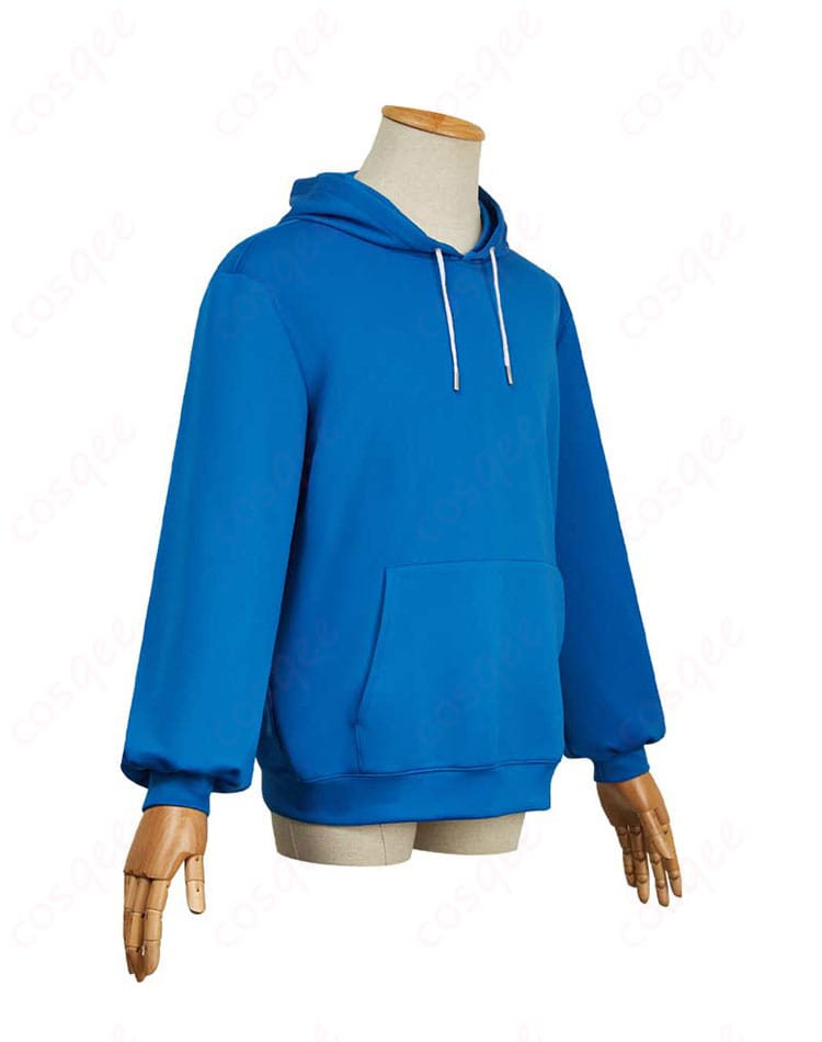 SAKAMOTO DAYS 朝倉シン コスプレ衣装 パーカー - 右側の画像、特徴的なデザインが見える