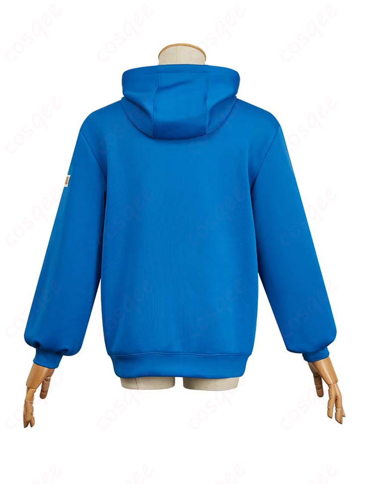 SAKAMOTO DAYS 朝倉シン コスプレ衣装 パーカー - 背面のディテール画像