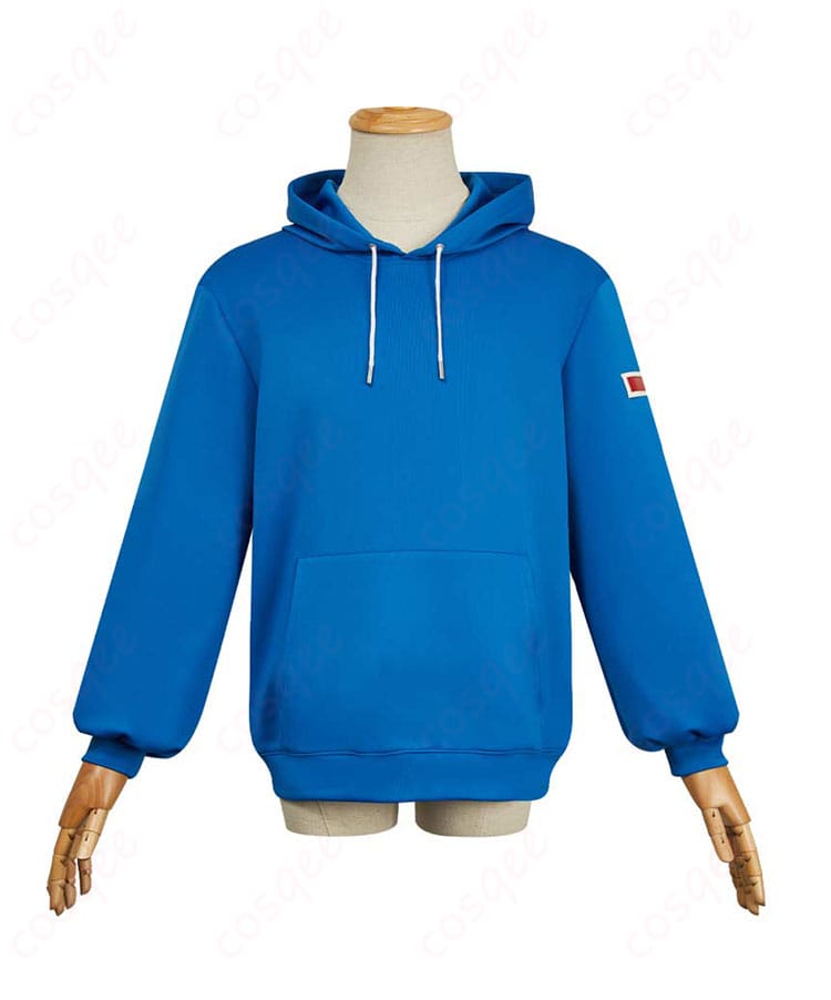 SAKAMOTO DAYS 朝倉シン コスプレ衣装 パーカー - 正面のディテール画像