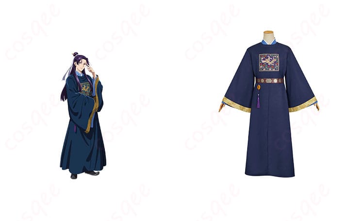 薬屋のひとりごと 壬氏(ジンシ) 園遊会衣装 コスプレ衣装。キャラクターと衣装の完璧な再現を紹介。