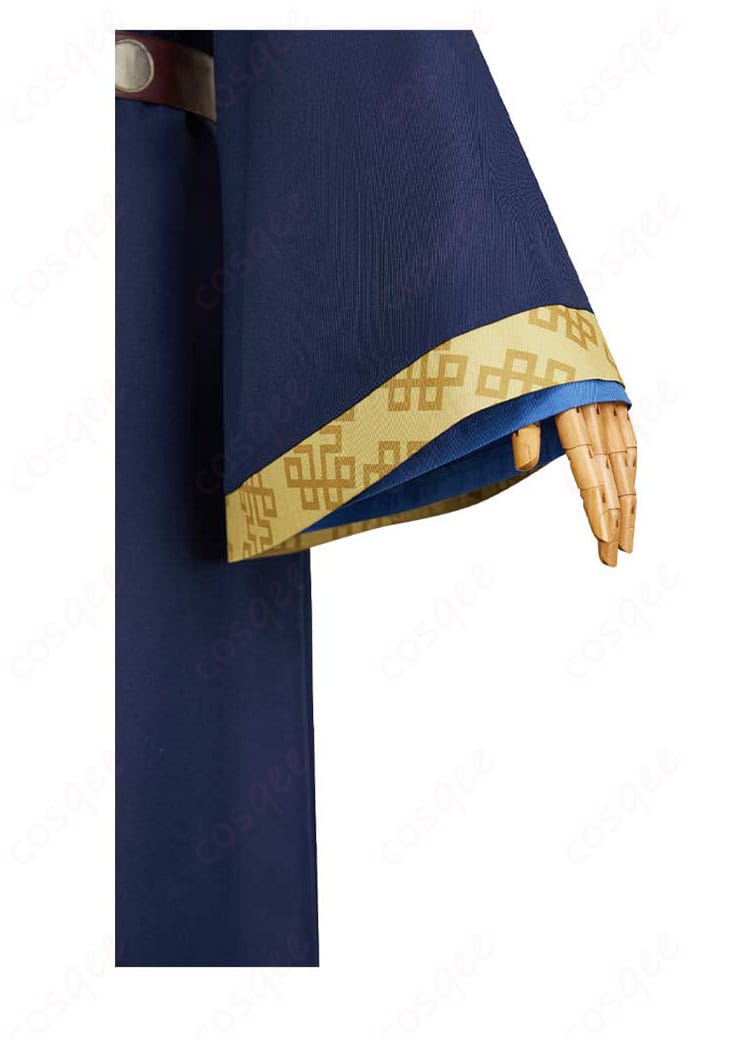 薬屋のひとりごと 壬氏(ジンシ) 園遊会衣装 コスプレ衣装の衣袖装飾。細部までこだわり抜いたデザイン。