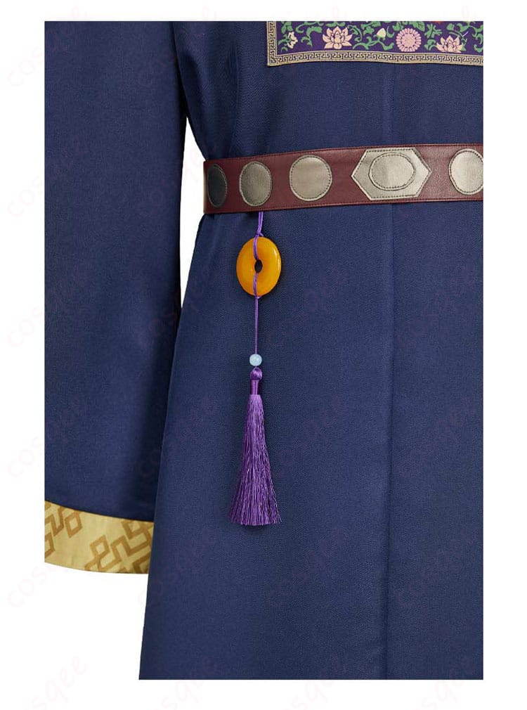 薬屋のひとりごと 壬氏(ジンシ) 園遊会衣装 コスプレ衣装の腰封と玉佩装飾。豪華で上品なディテール。