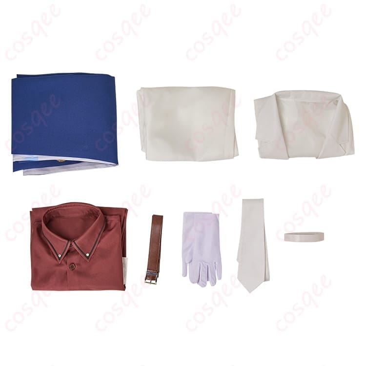 地縛少年花子くん 蒼井茜 コスプレ衣装 学園ミリタリー風で凛々しく写真映え - 7枚目の画像