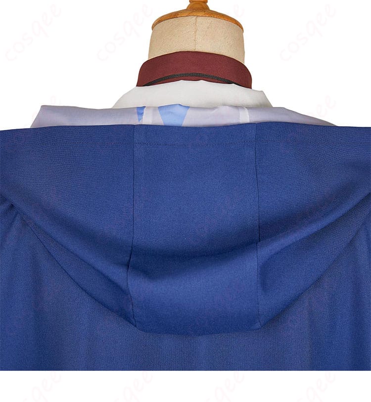 地縛少年花子くん2 蒼井茜 コスプレ衣装 衣帽装飾のディテール。帽子のデザインと細部が鮮明に示されています。