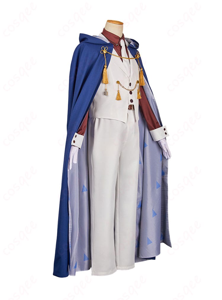 地縛少年花子くん2 蒼井茜 コスプレ衣装 右側の画像。衣装のサイドビューと細部のディテールが見やすい位置で撮影されています。