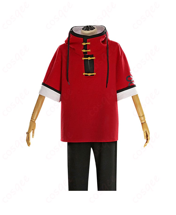 商品正面画像 - 高忠実度で再現された極楽街 アルマのコスプレ衣装の正面のディテール