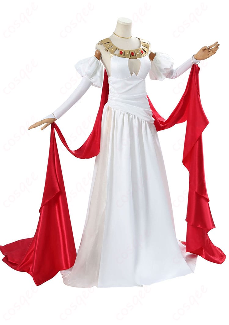 Fate/Grand Order ネロ・クラウディウス セイバー ヴィナスのシルク 霊衣 コスプレ衣装 側面図 - 美しいラインと優れたフィット感