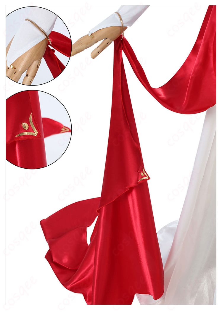 Fate/Grand Order ネロ・クラウディウス セイバー ヴィナスのシルク 霊衣 コスプレ衣装 腕飾り装飾 - 精緻なデザインで豪華さを引き立てる