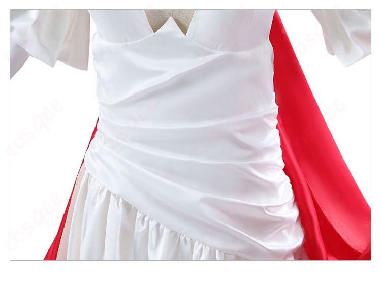 Fate/Grand Order ネロ・クラウディウス セイバー ヴィナスのシルク 霊衣 コスプレ衣装 腰装飾詳細 - キャラクターの優雅さを引き立てるデザイン