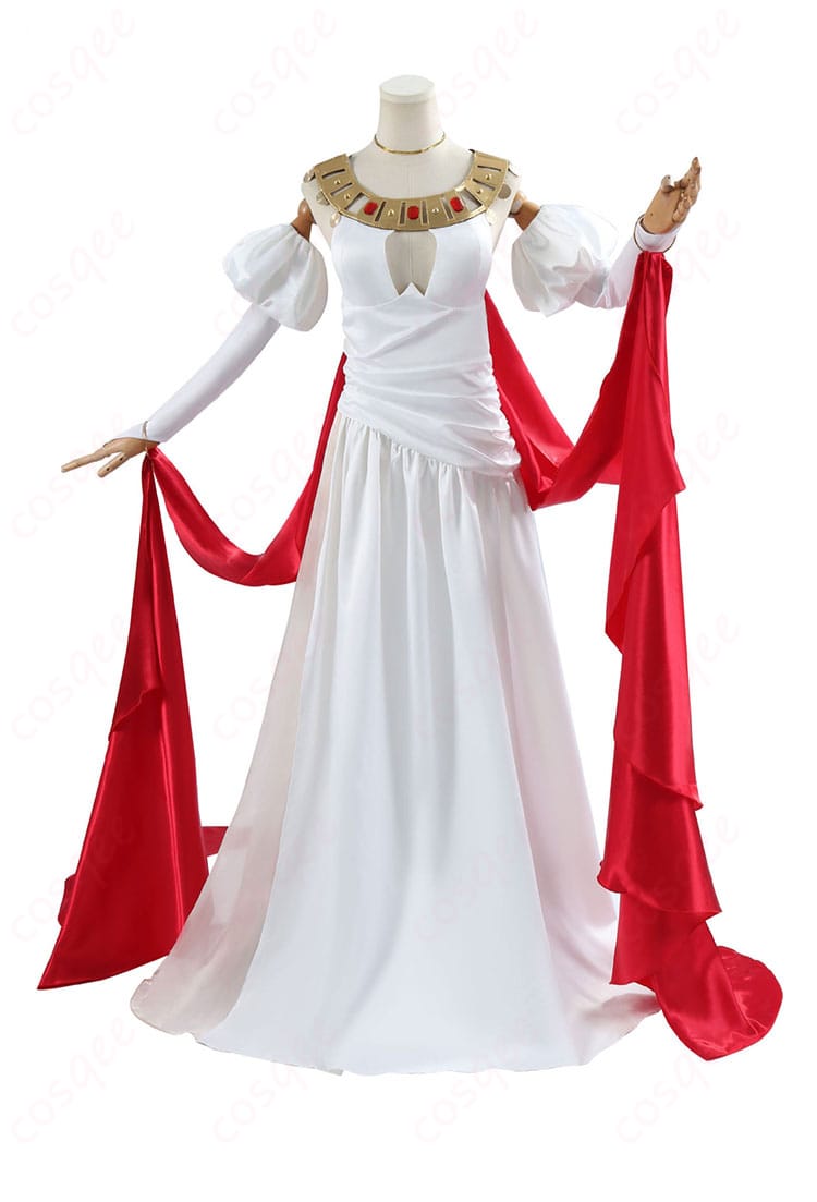 Fate/Grand Order ネロ・クラウディウス セイバー ヴィナスのシルク 霊衣 コスプレ衣装 正面図 - 高還元度再現されたコスプレ衣装