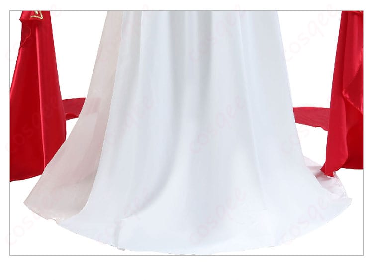 Fate/Grand Order ネロ・クラウディウス セイバー ヴィナスのシルク 霊衣 コスプレ衣装 スカートの裾装飾 - 高級感と細部までこだわった美しいデザイン