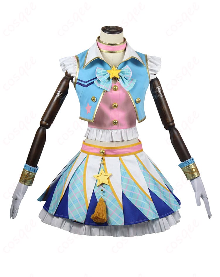 アイカツ! 天羽まどか コスプレ衣装 商品正面 - 細部まで忠実に再現されたデザイン