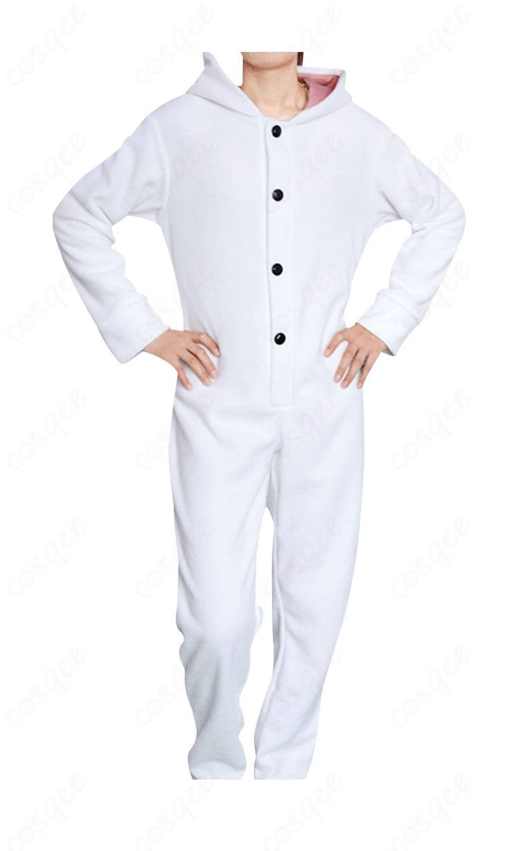 商品正面図 - 梓川かえでのパンダコスプレ衣装の正面ビュー。シンプルで可愛らしいデザインが特徴。