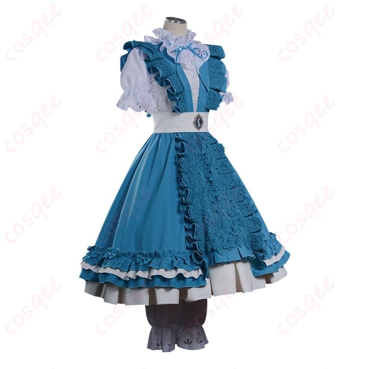 第五人格 アリス・デロス 記者コスチューム 夢境アリス風で写真映え抜群・イベント快適 - 2枚目の画像