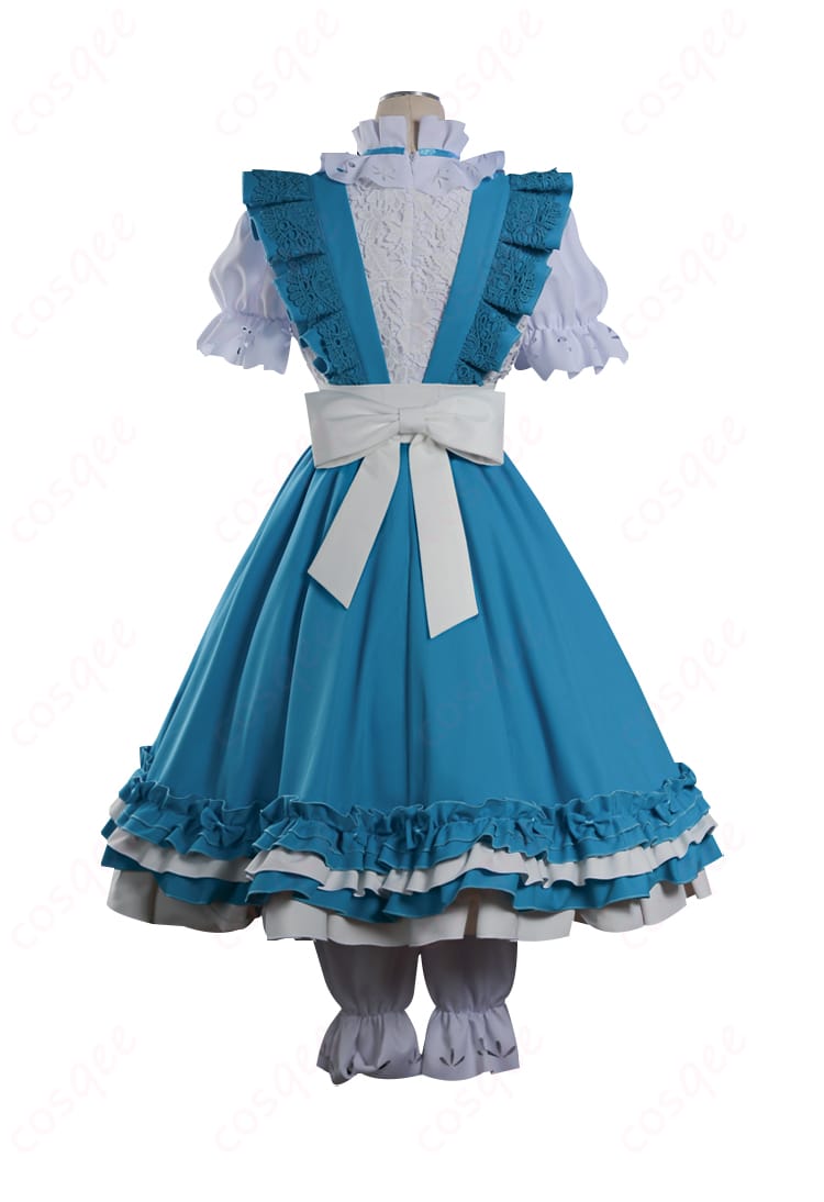 「第五人格」アリス・デロスコスプレ衣装の背面詳細画像