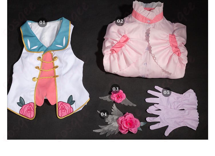 セット内容の展示画像 - 木之本桜 コスプレ衣装のセット内容を紹介