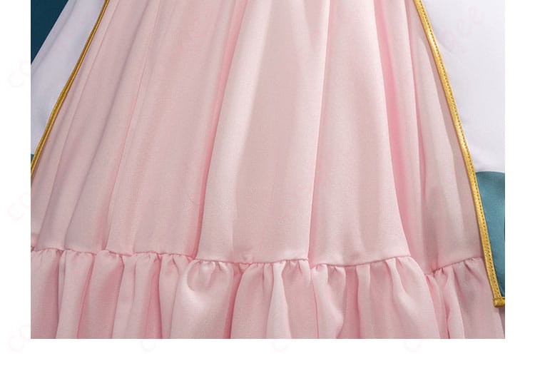 スカートの装飾ディテール - 木之本桜 コスプレ衣装のスカートのデザイン