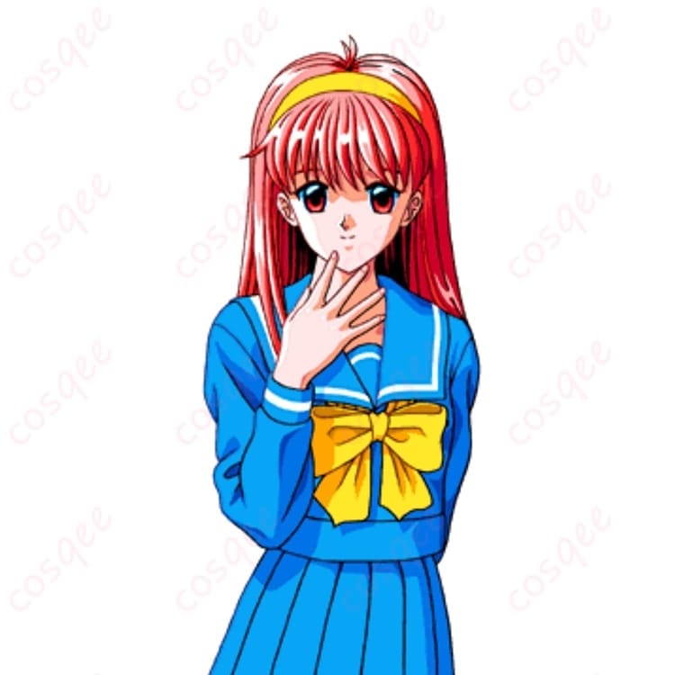 ときめきメモリアル 藤崎詩織 冬制服 コスプレ｜清楚で上品なきらめき高校スタイル - 1枚目の画像