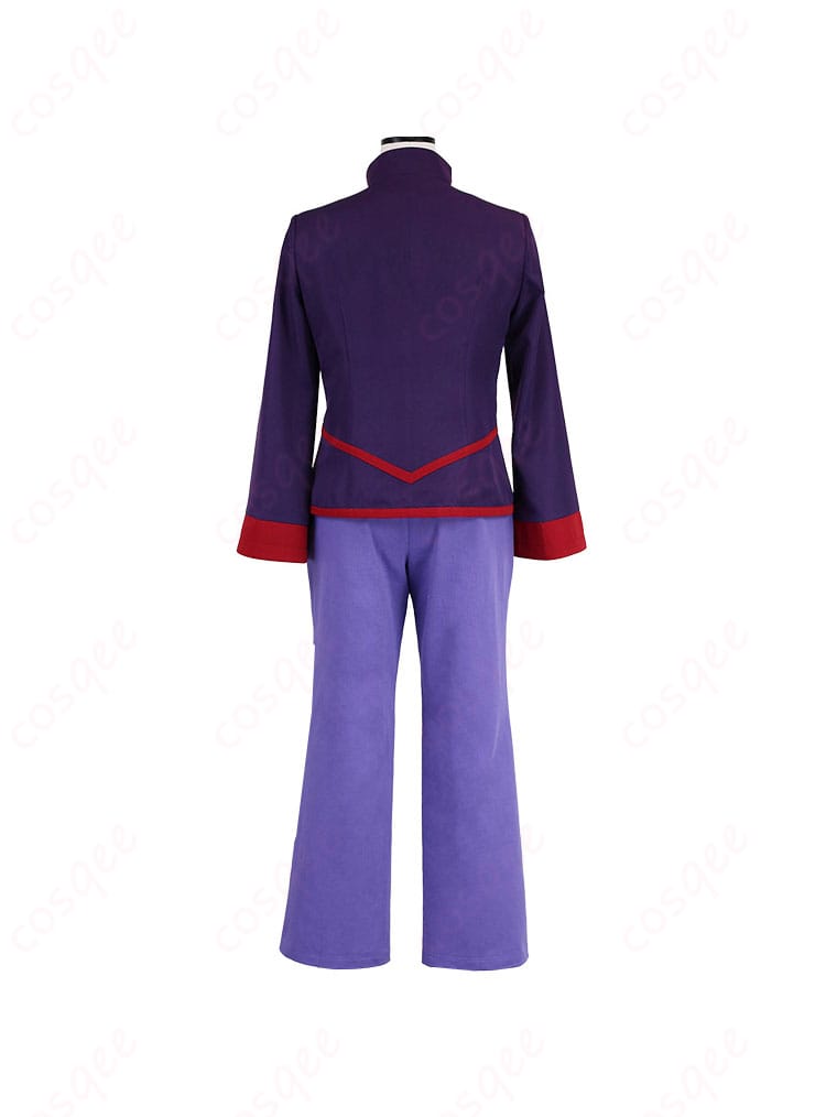 シルバーのコスプレ衣装背面の詳細画像