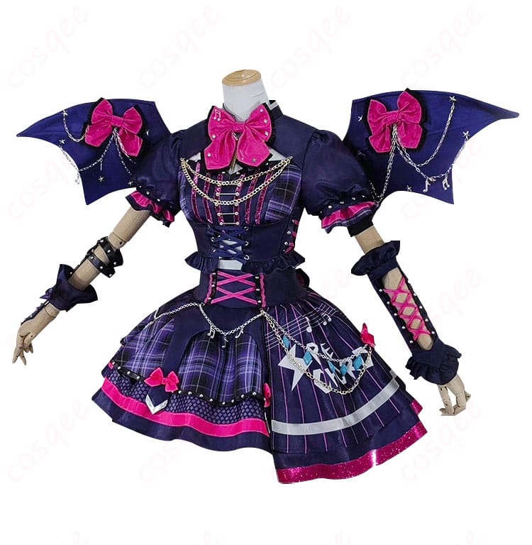 サイズと寸法対応表の展示画像 - アイカツスターズ!桜庭ローラ コスプレ衣装『星のツバサ』のサイズガイド