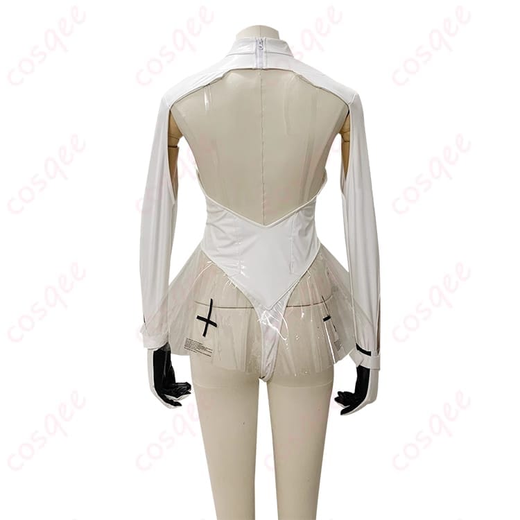 勝利の女神NIKKE シンデレラの白レオタード衣装で、写真映えする華やかコーデを楽しもう - 3枚目の画像