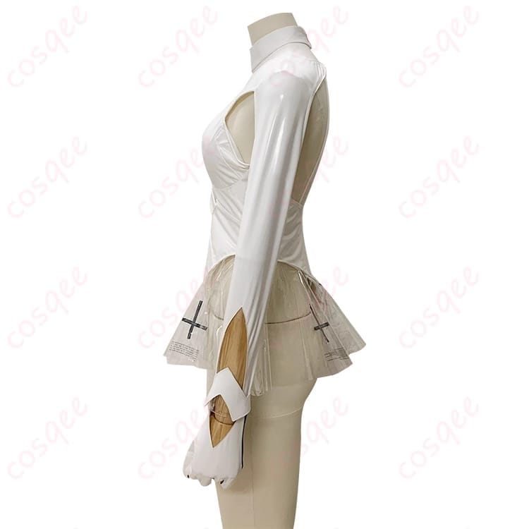 勝利の女神NIKKE シンデレラの白レオタード衣装で、写真映えする華やかコーデを楽しもう - 2枚目の画像