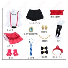 ラブライブ！スクフェス 園田海未 情熱の引力 7周年コスプレ｜華やかで映える舞台衣装 - 4枚目の画像（サムネイル）